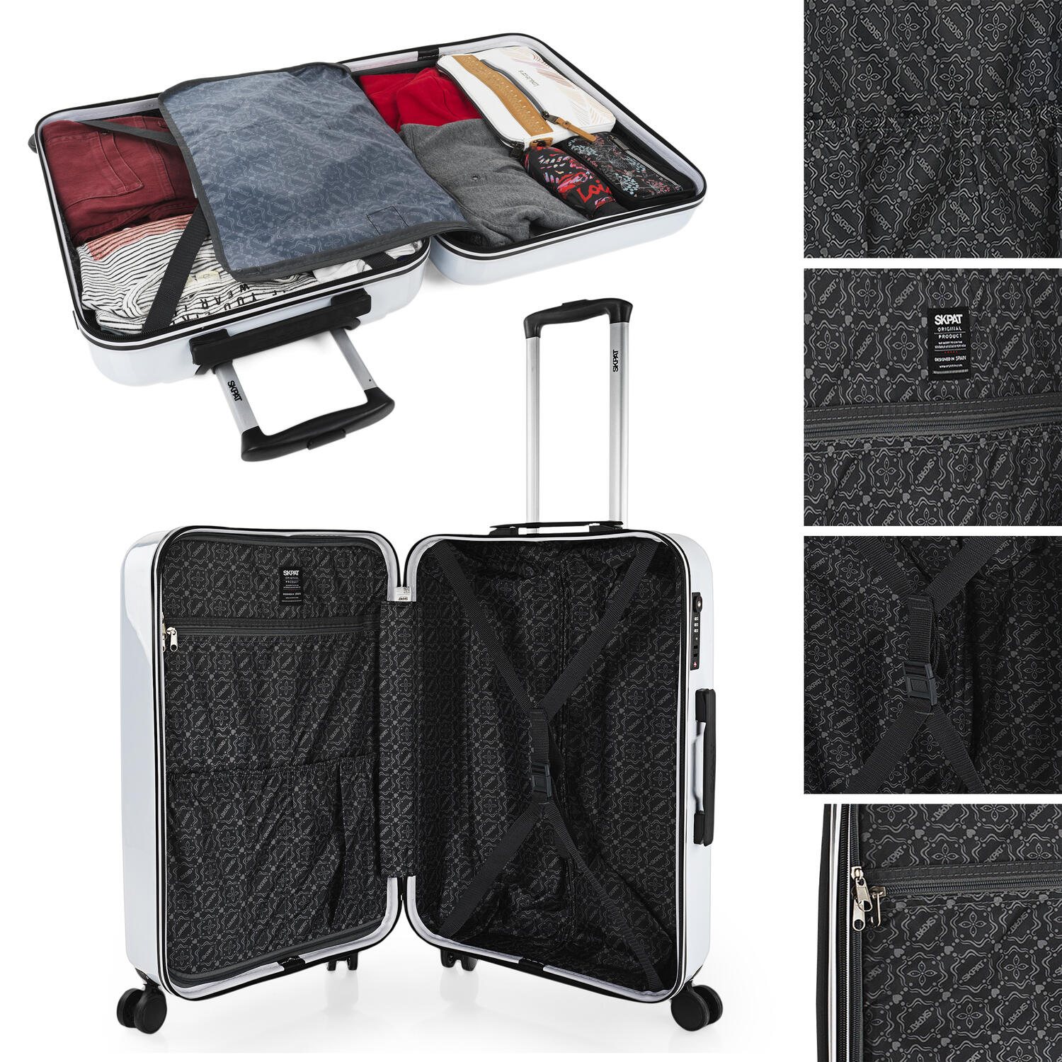 Maleta Pc Mediana 65L Skpat Niza 45X68x26cm 4/7