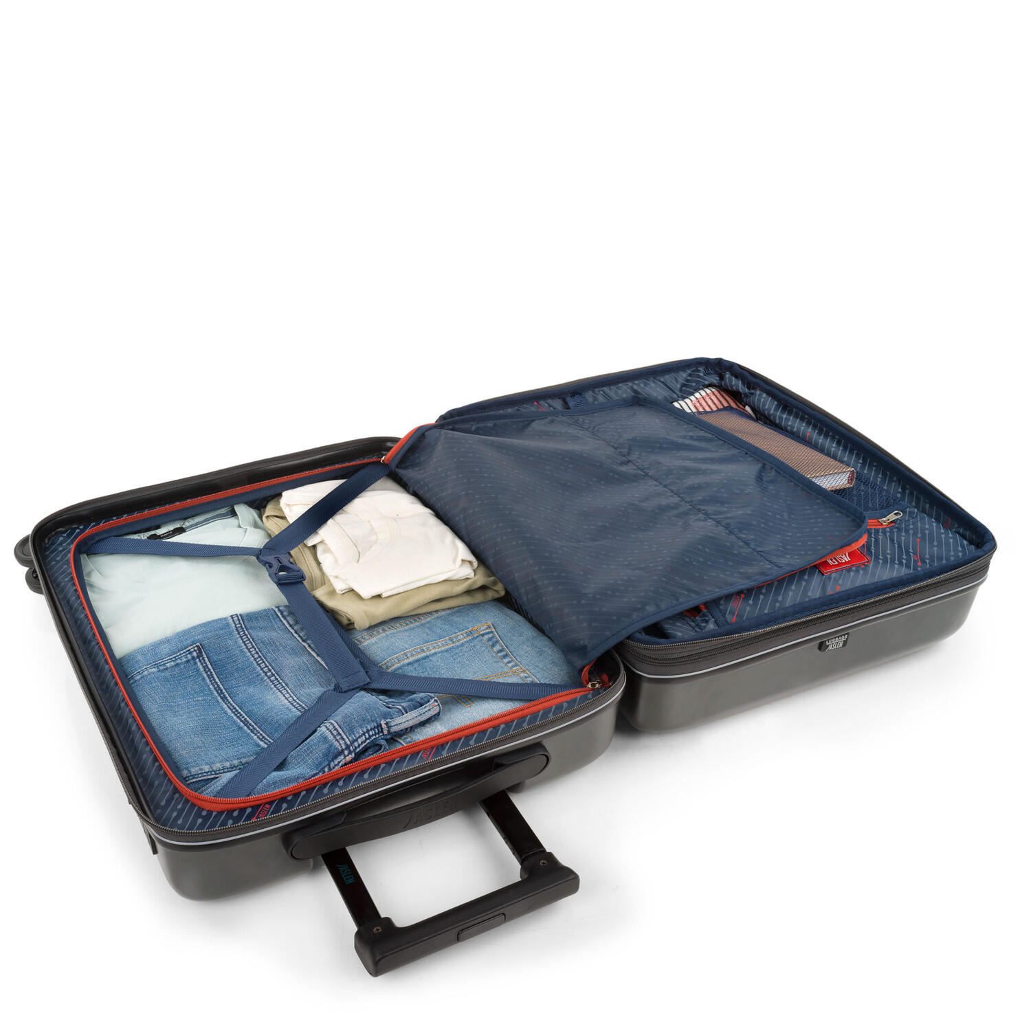 Maleta Abs Pequeña Con Portaordenador 35L Jaslen Padua 40X55x20cm 6/7