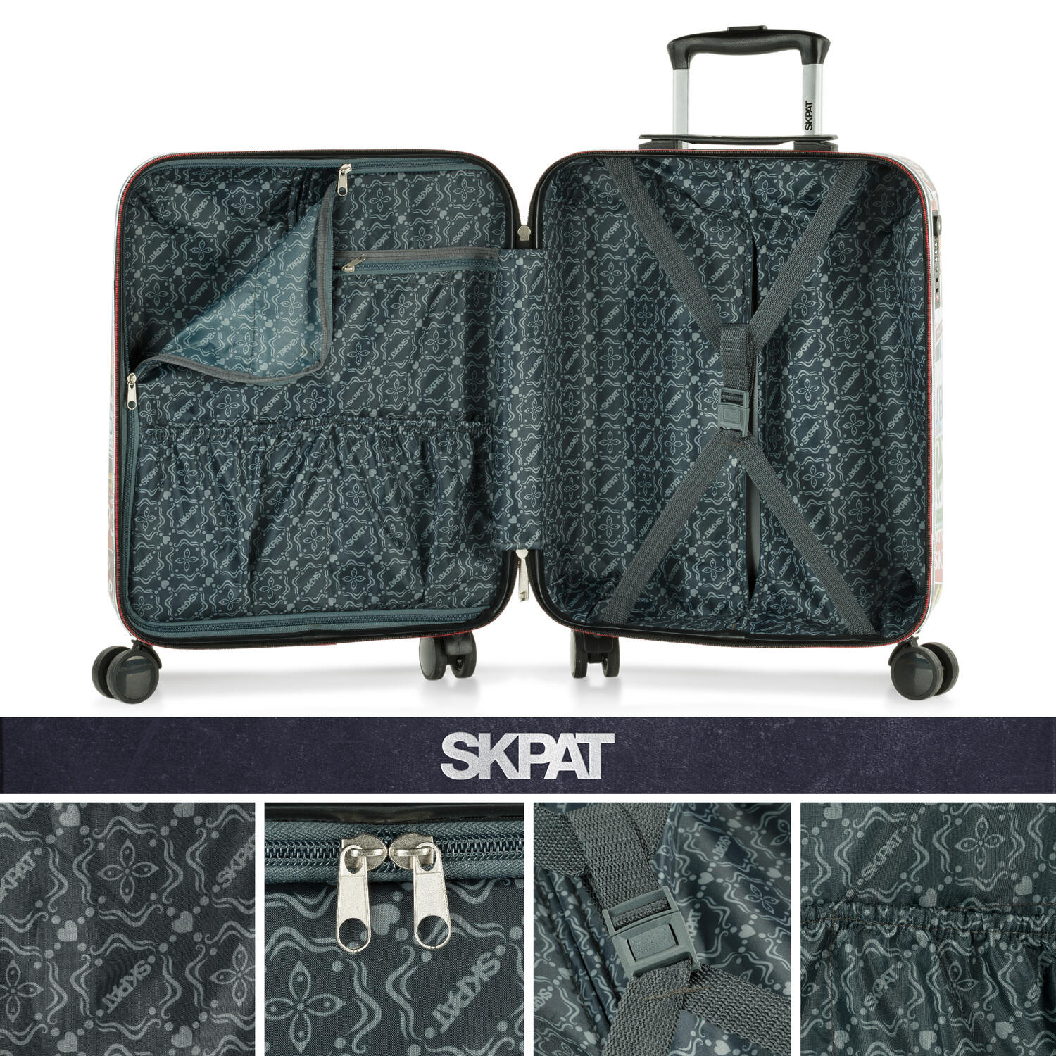 Maleta Pc Pequeña 38L Skpat City 40X55x19cm 4/7