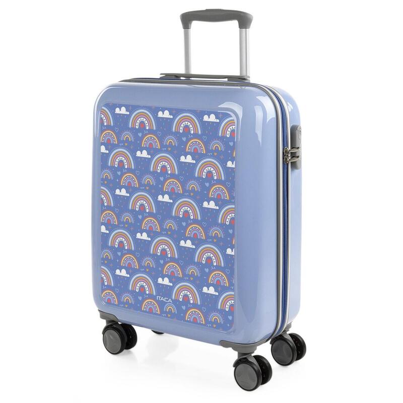 Maleta Cabina Pc Unisex 34L Itaca Stickers 55Cm