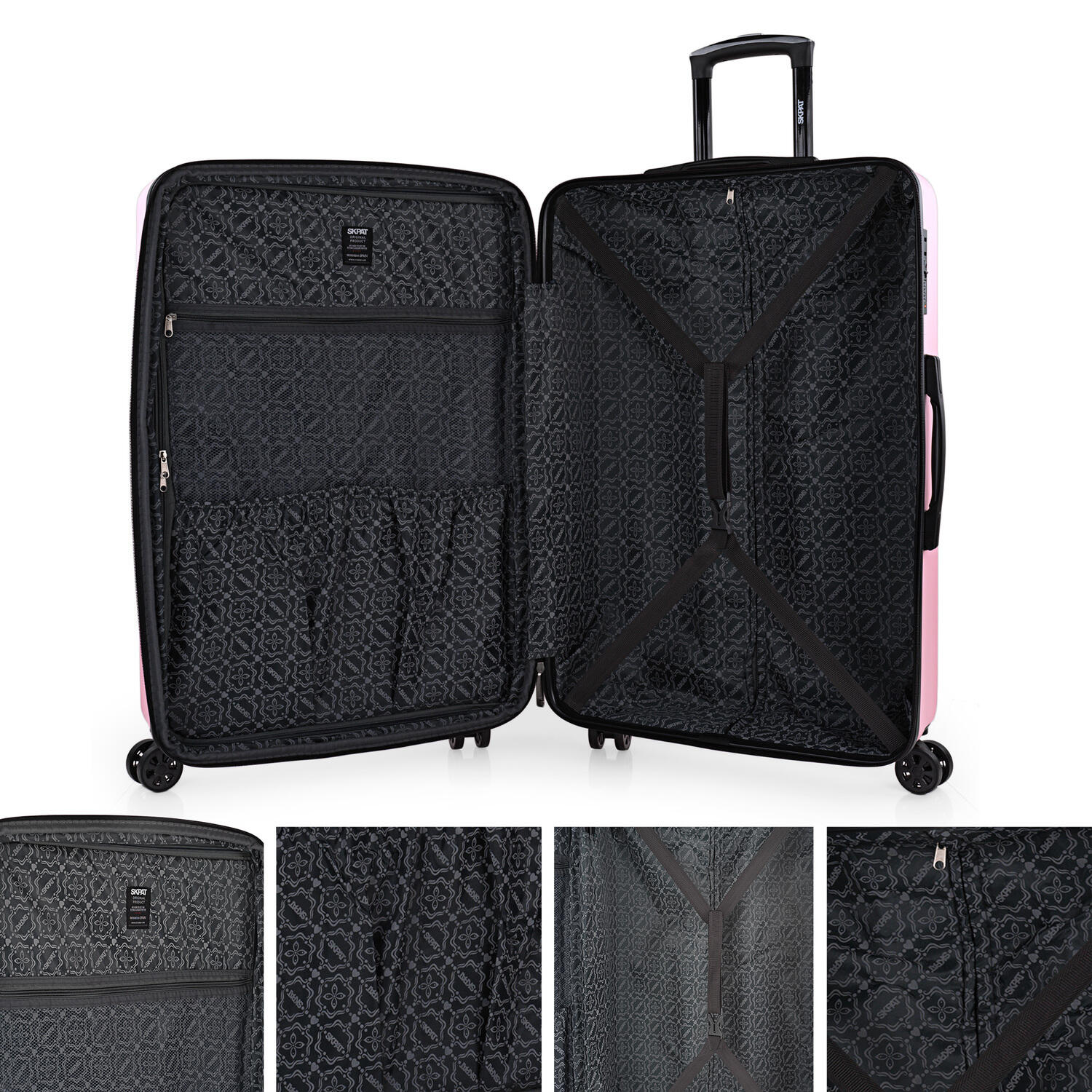 Maleta Abs Mediana 65L Skpat Lisboa 44X64x27cm 4/7