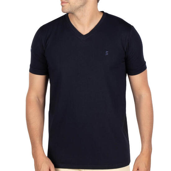 T-shirt col v basic homme