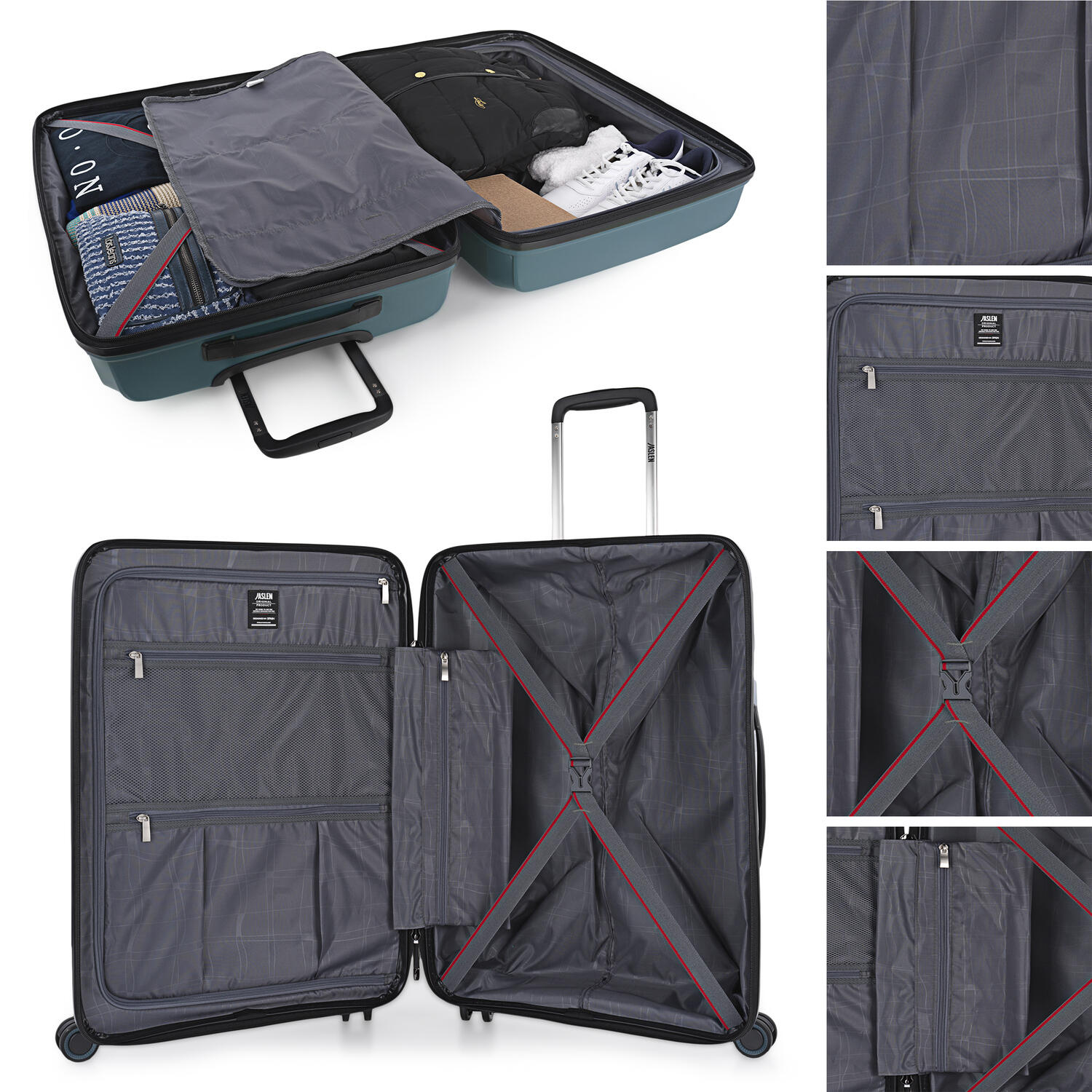 Maleta Pp Mediana 58L Jaslen Stuttgart 43X66x24cm 4/7