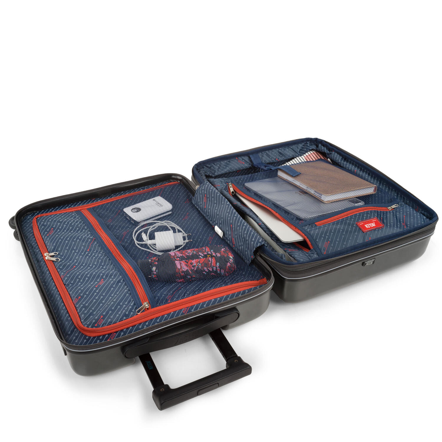 Maleta Abs Pequeña Con Portaordenador 35L Jaslen Padua 40X55x20cm 5/7