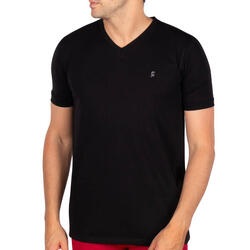 T-shirt col v basic homme