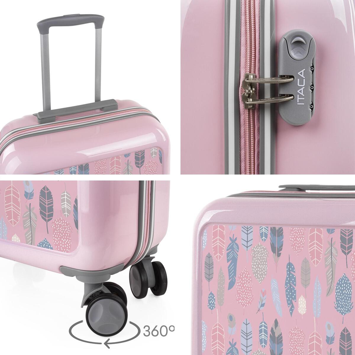 Maleta Cabina Pc Unisex 34L Itaca Stickers 55Cm 3/5