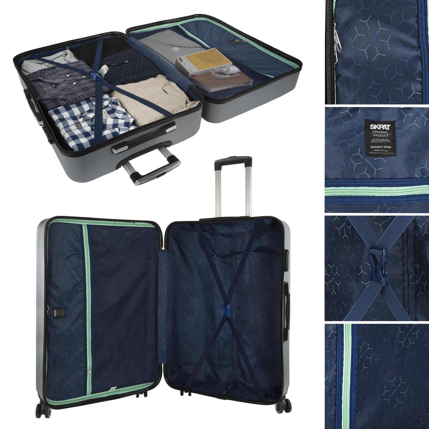 Maleta Abs Grande 95L Skpat Nantes 50X76x28cm 4/7