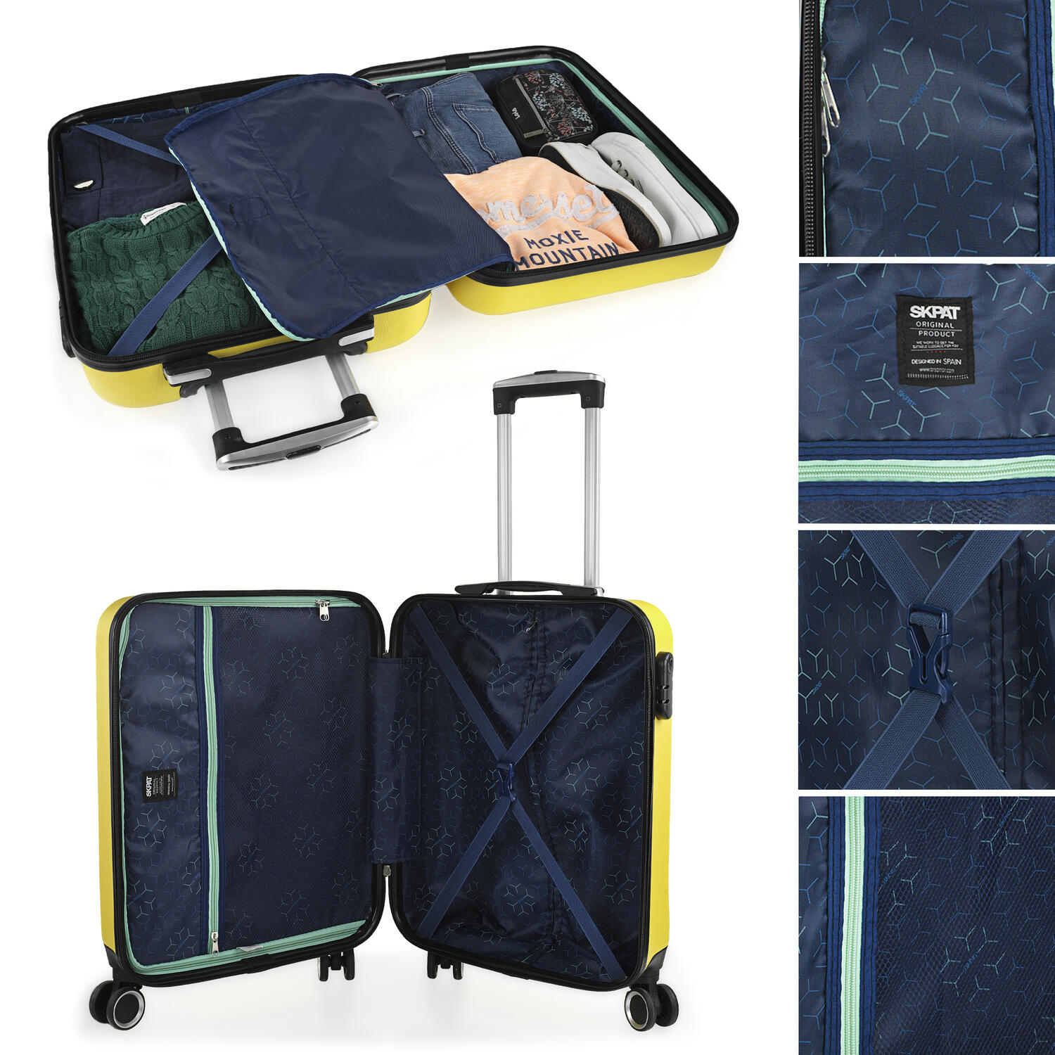 Maleta Abs Pequeña 38L Skpat Nantes 40X55x20cm 4/7