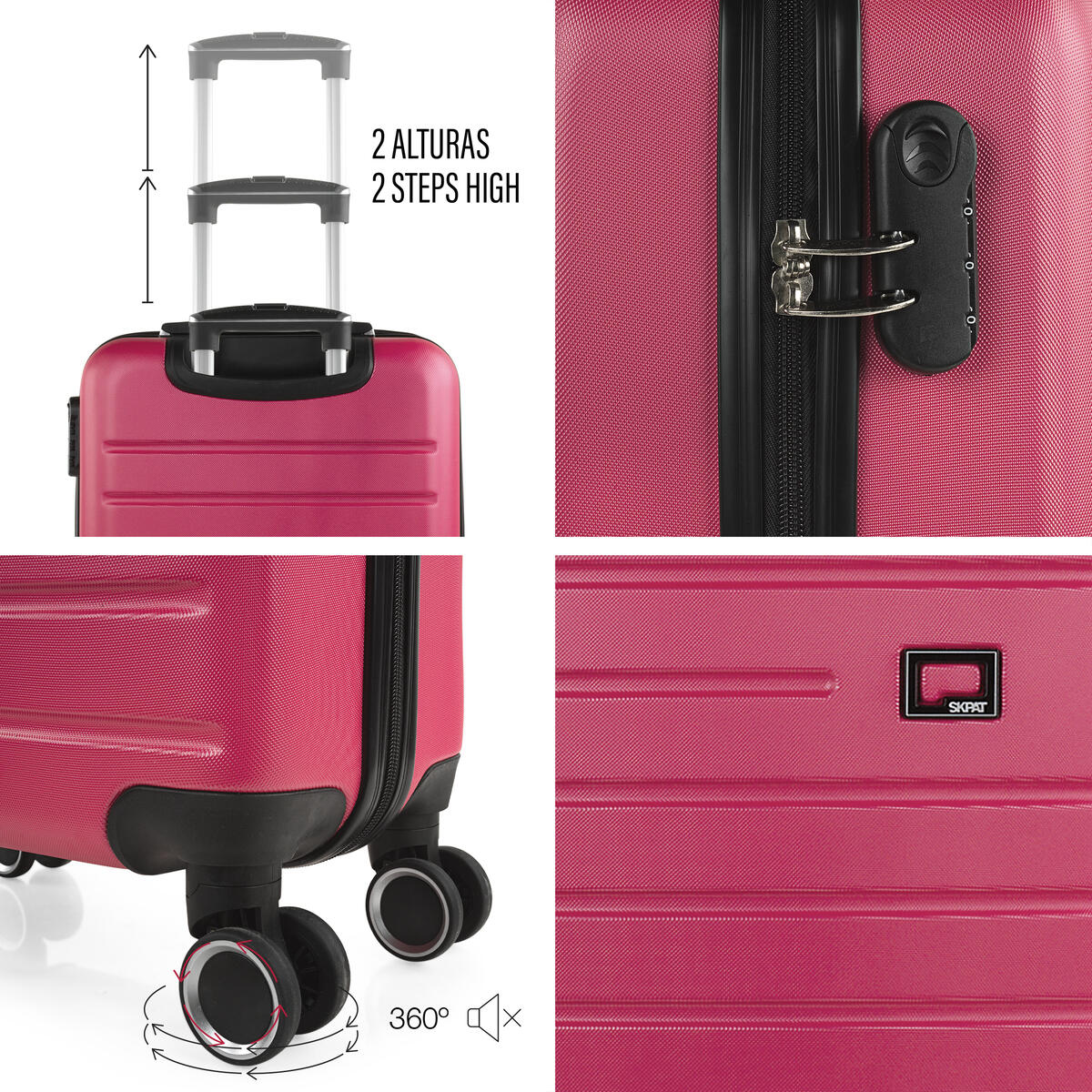Maleta Abs Pequeña 38L Skpat Nantes 40X55x20cm 5/7