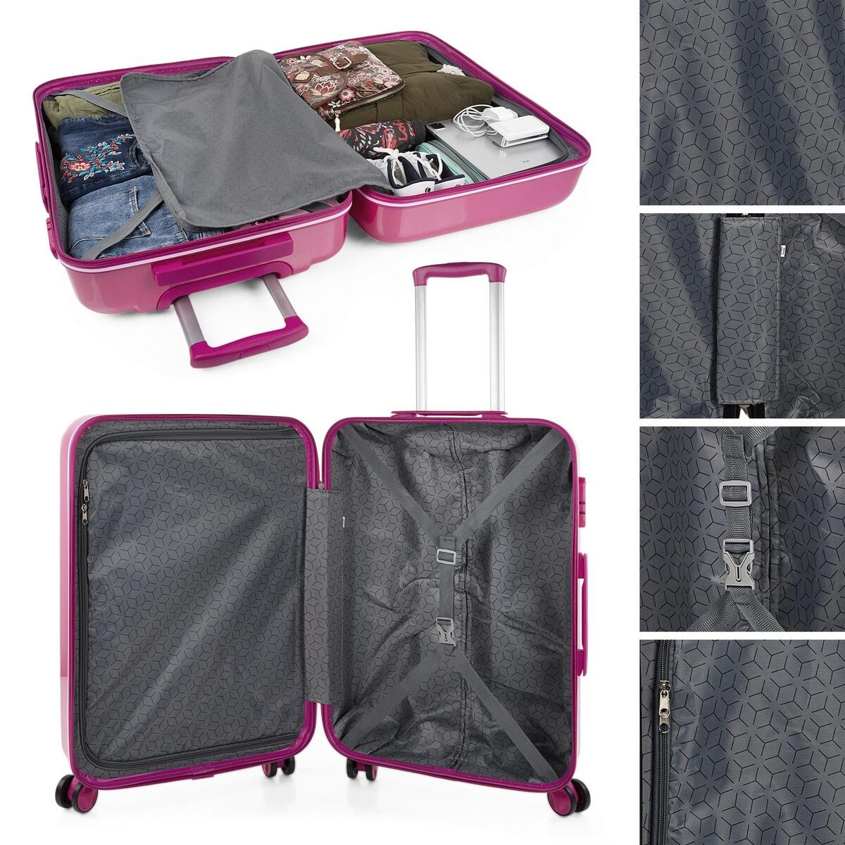 Maleta Mediana Pc Unisex 63L Itaca Stickers 65Cm 2/5