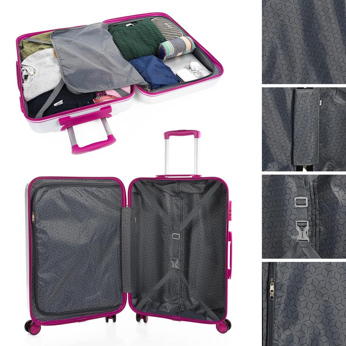 Maleta Mediana Pc Unisex 63L Itaca Stickers 65Cm 2/5