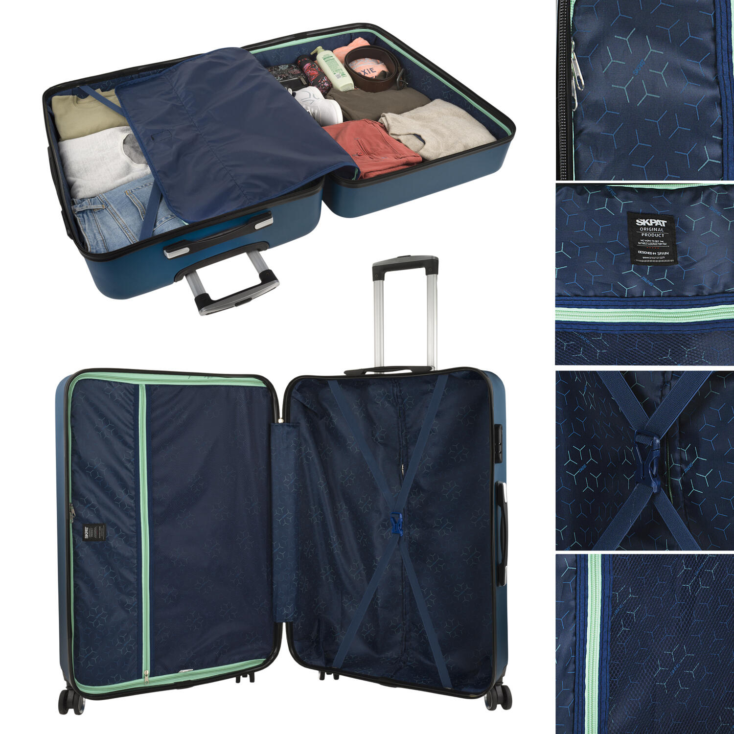 Maleta Abs Grande 95L Skpat Nantes 50X76x28cm 4/7