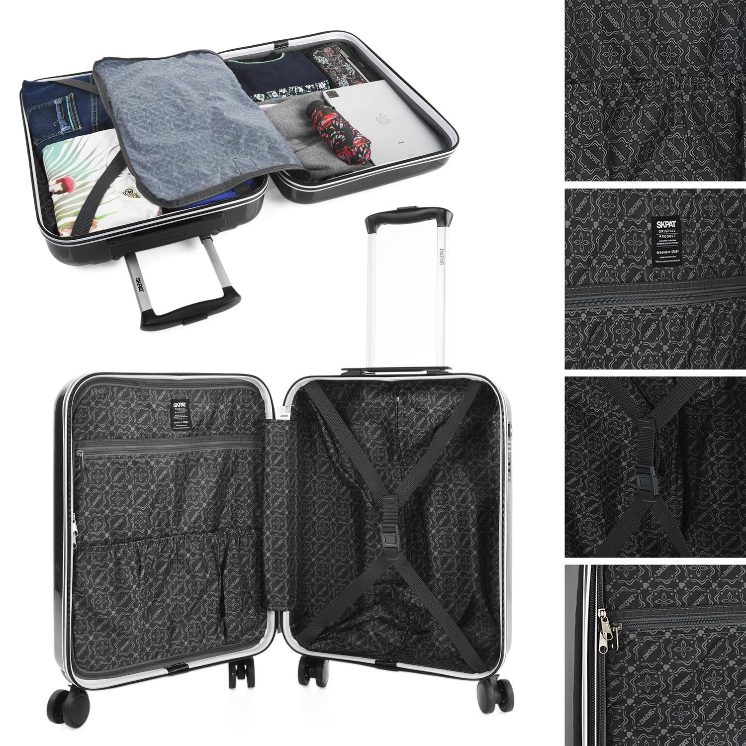 Maleta Pc Pequeña 38L Skpat Niza 40X55x18cm 4/7