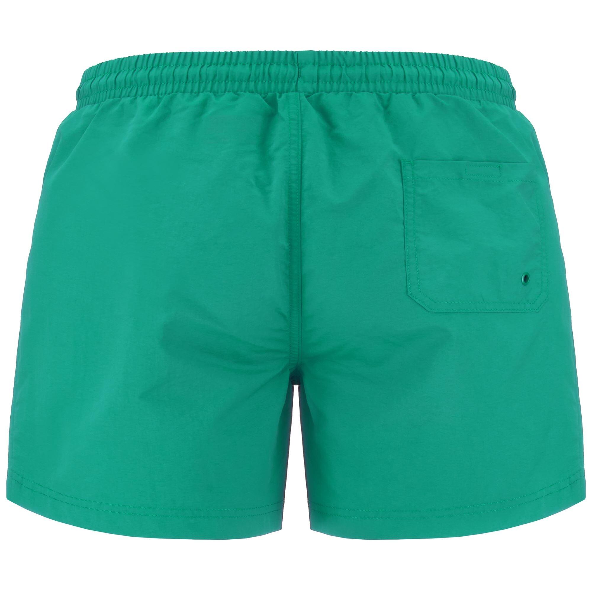 Kappa maillot de bain homme, short vert avec cordon 4/7
