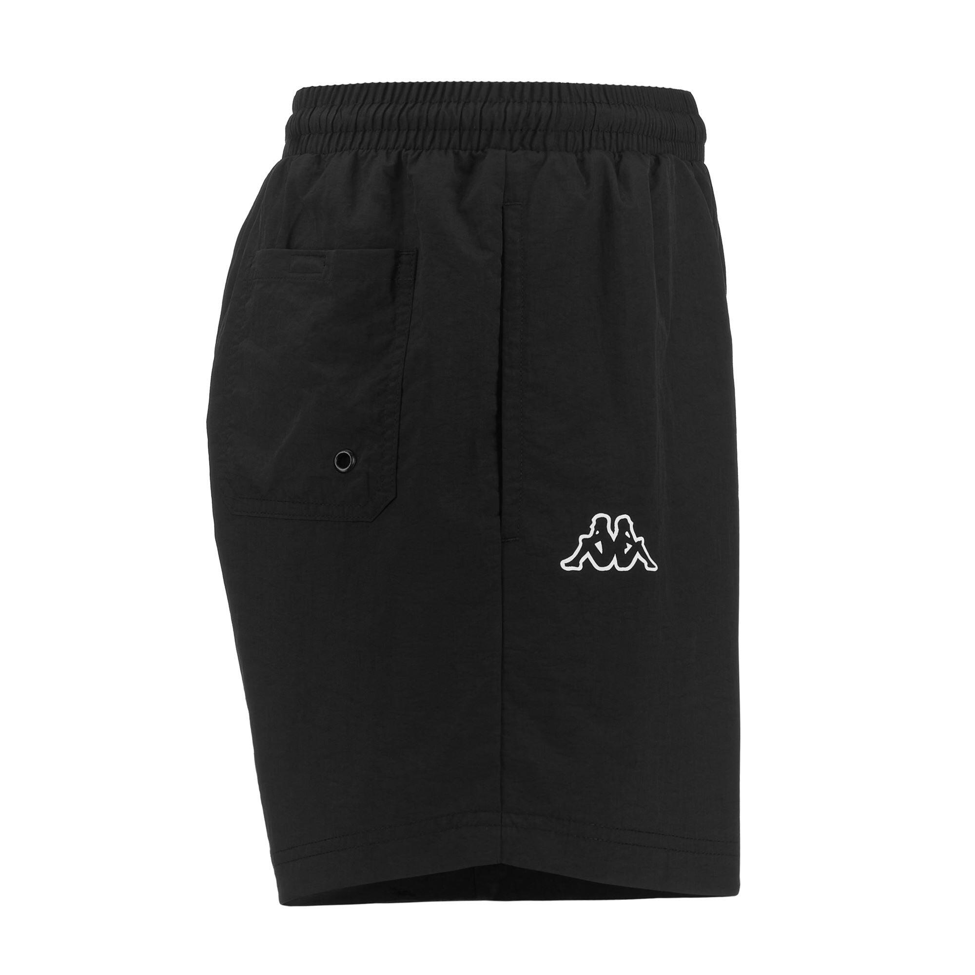 Costume da uomo in nylon nero da palestra 2/6