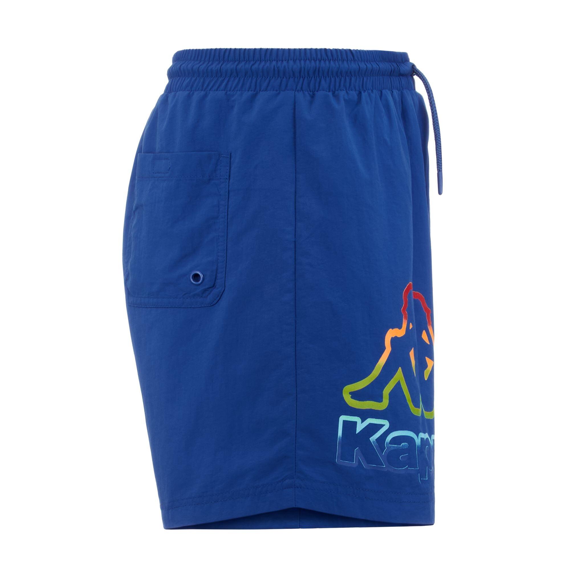 Costume da uomo in nylon blu da nuoto 2/5