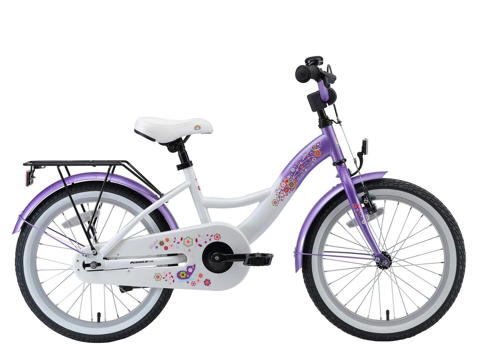 BIKESTAR Bikestar kinderfiets Classic 18 inch lila