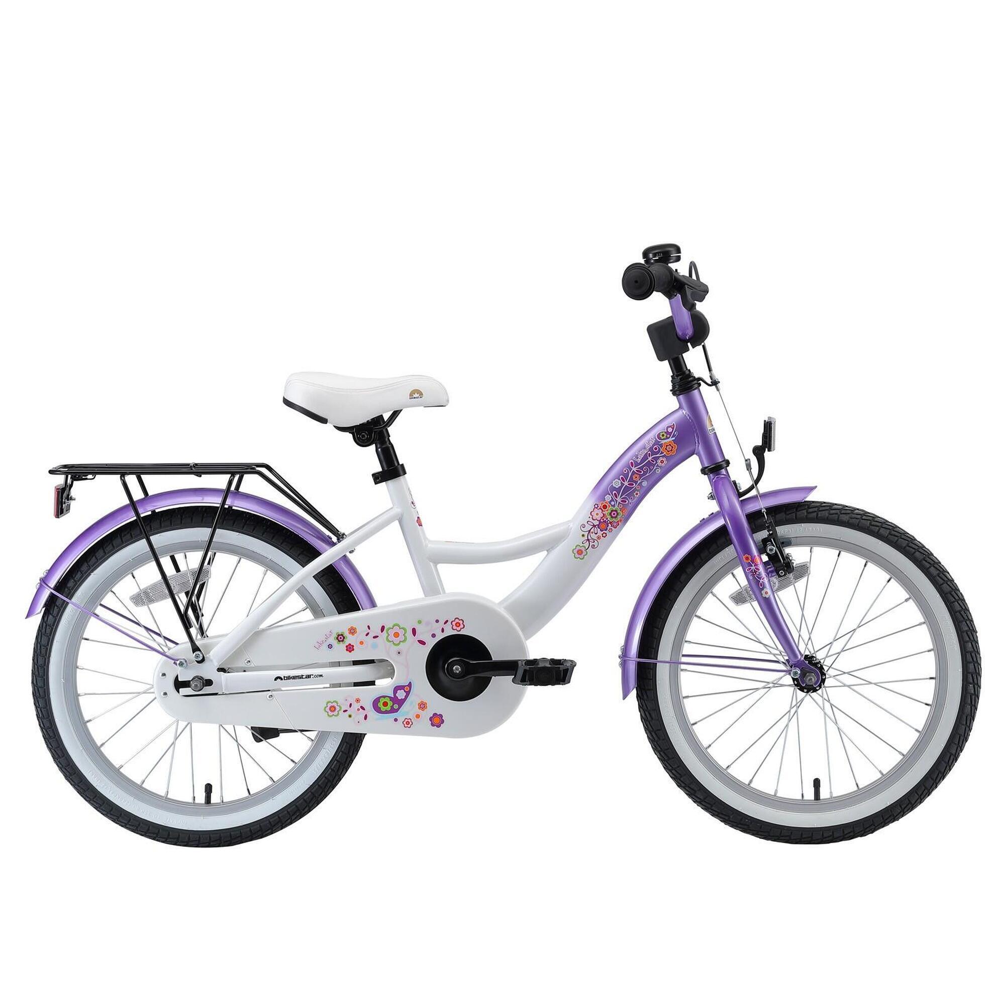 Vélo Enfant Fille 24 Pouces – Cadre Aluminium Bleu – Freins à Patins – Taille M