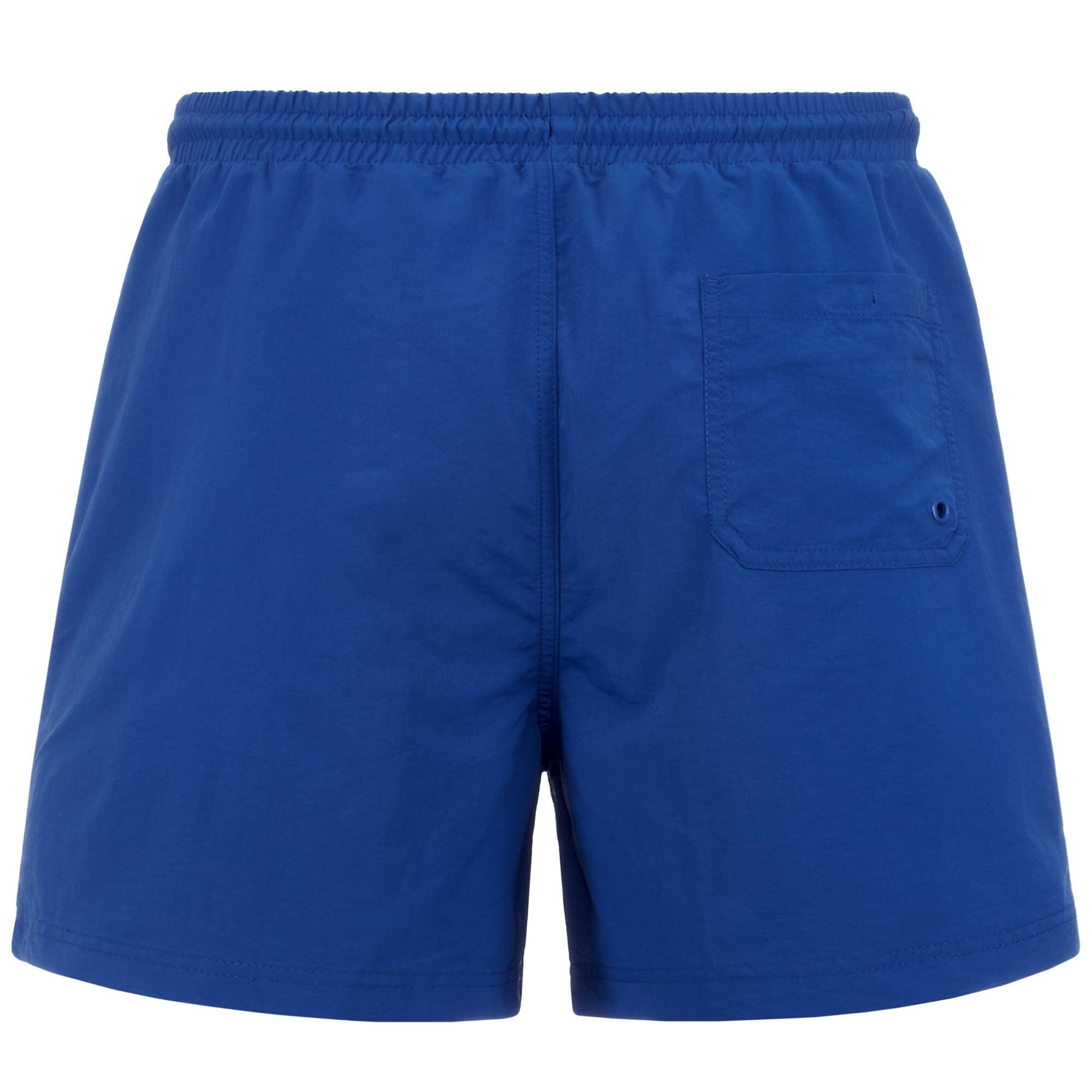 Costume da uomo in nylon blu da nuoto 3/5