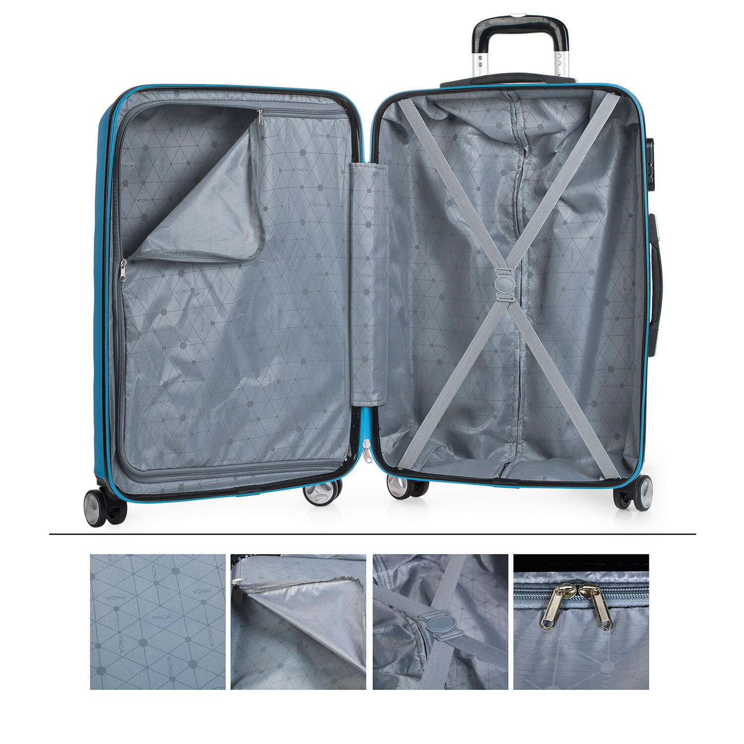 Maleta Mediana Abs 64L Itaca Elba 67Cm 2/5