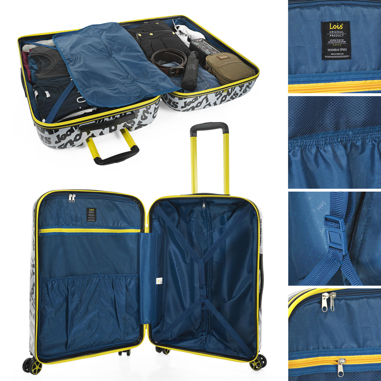 Maleta Pc Grande 88L Lois Kenner 49X77,5X27cm 4/7