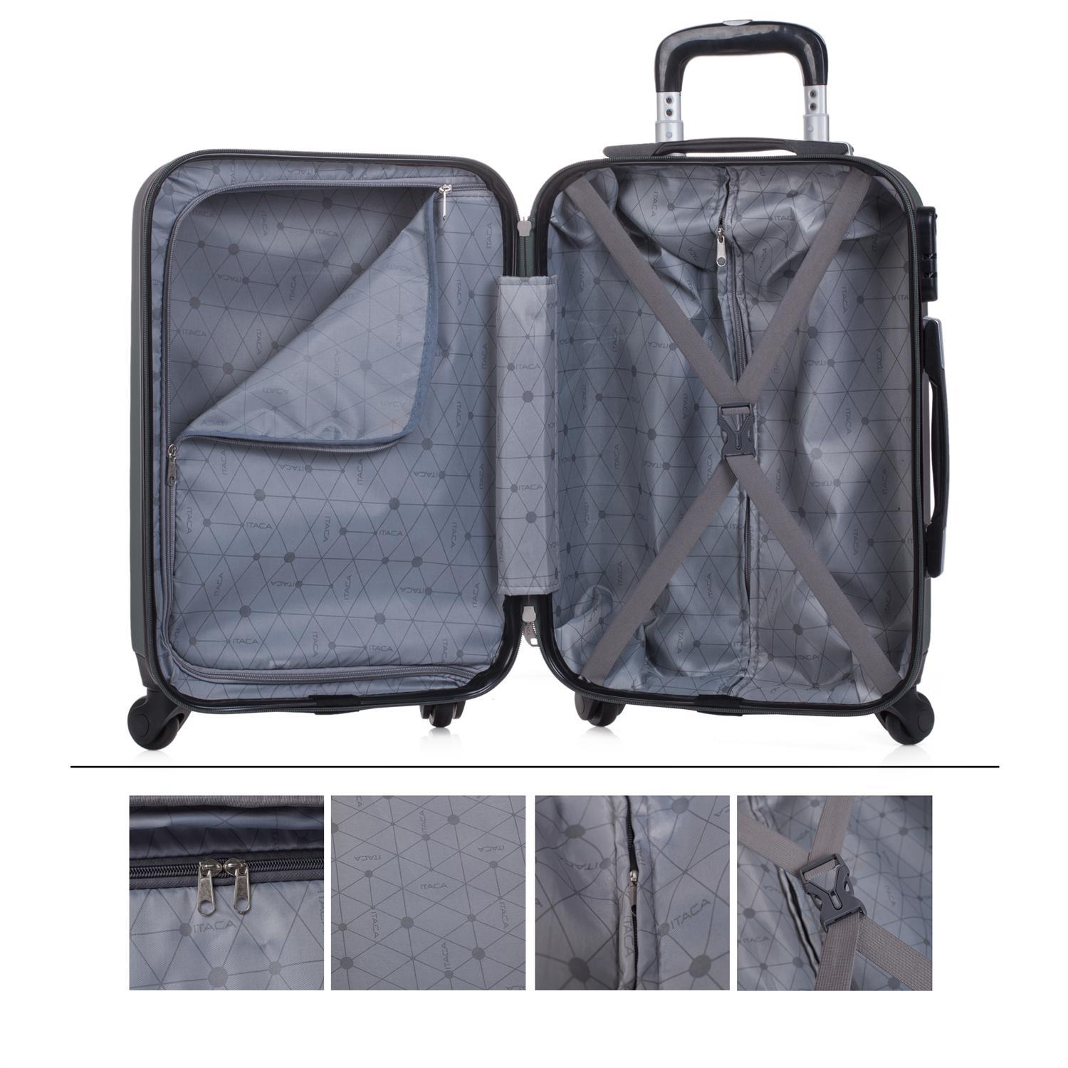 Maleta Pequeña Abs Unisex 36L Itaca Simoa 55Cm 2/5