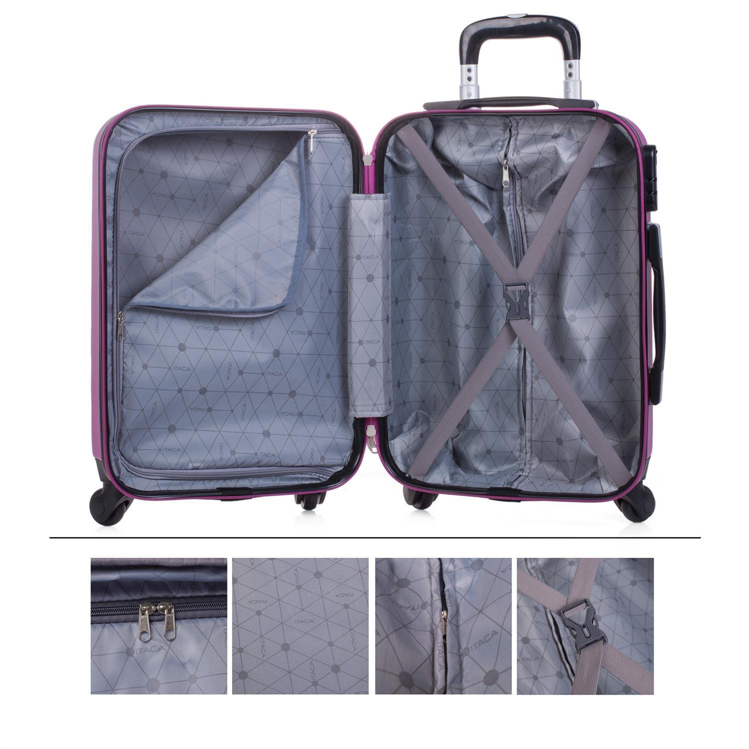 Maleta Pequeña Abs Unisex 36L Itaca Simoa 55Cm 2/5