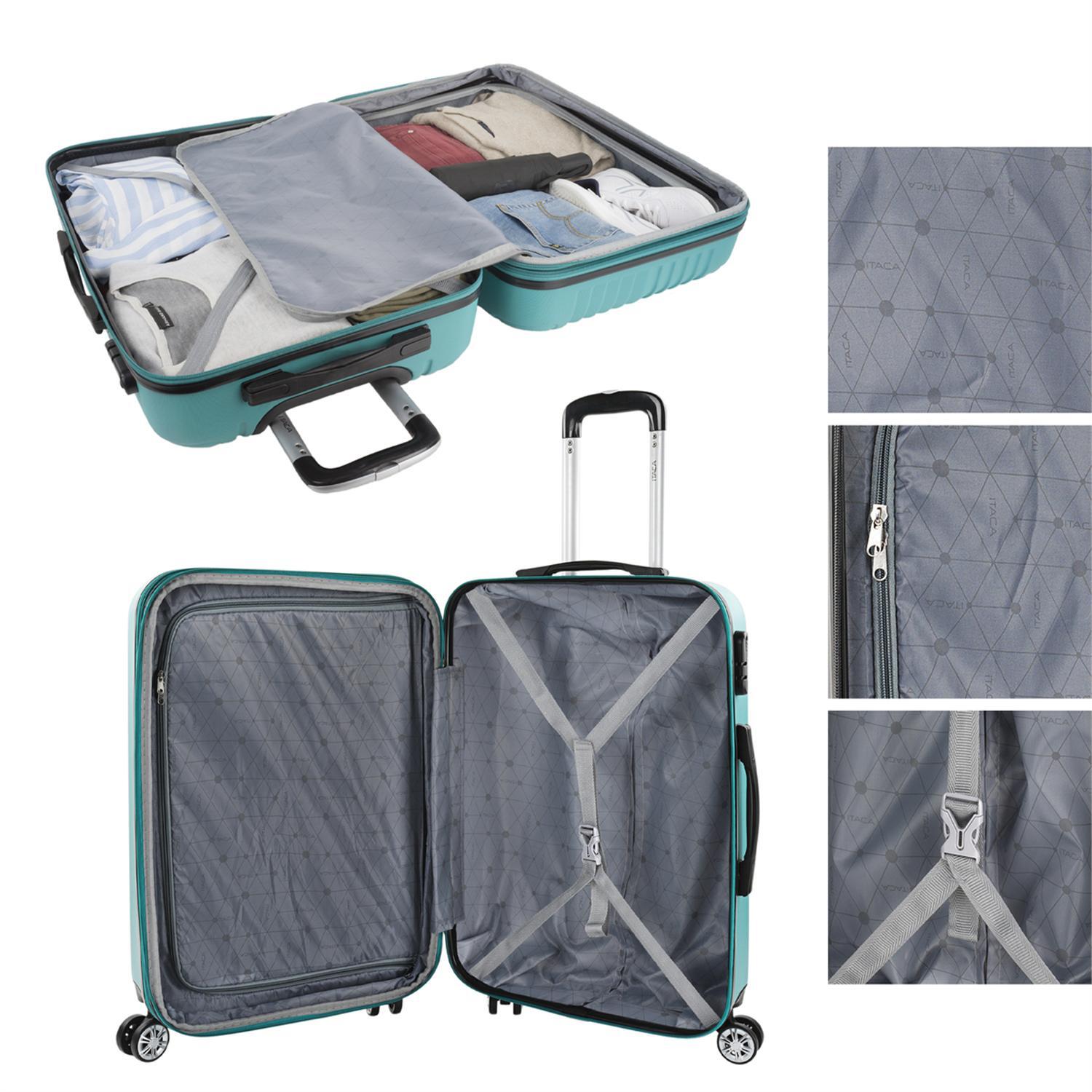 Maleta Mediana Abs 62L Itaca Sevron 66Cm 3/5