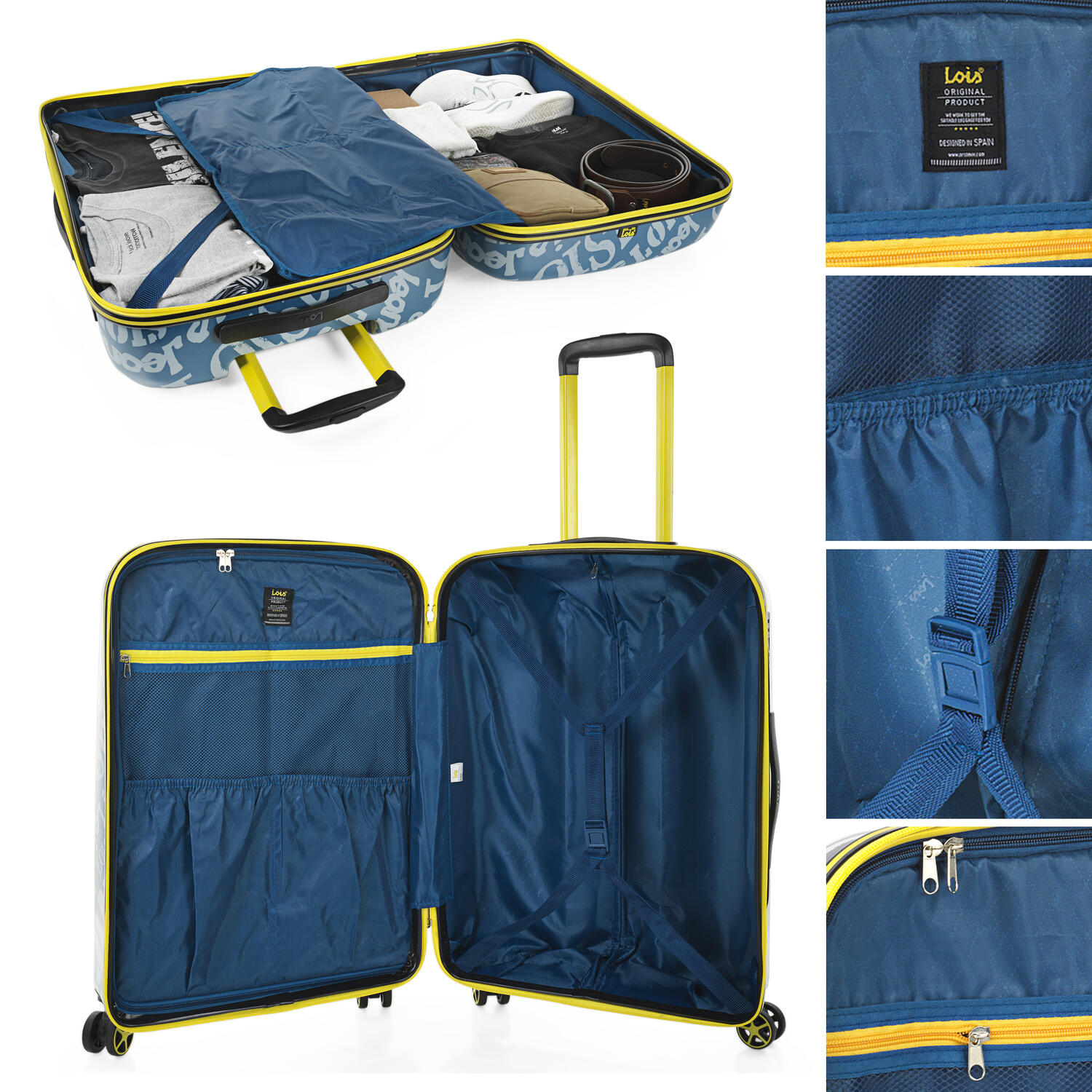 Maleta Pc Mediana 63L Lois Kenner 45X67,5X24,5Cm 4/7