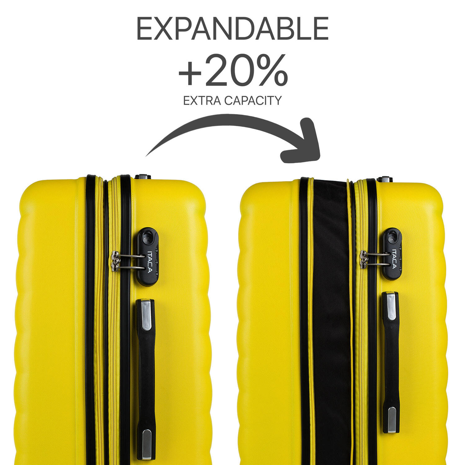 Maleta Grande Abs Unisex 102L Itaca Simoa 75Cm 4/5
