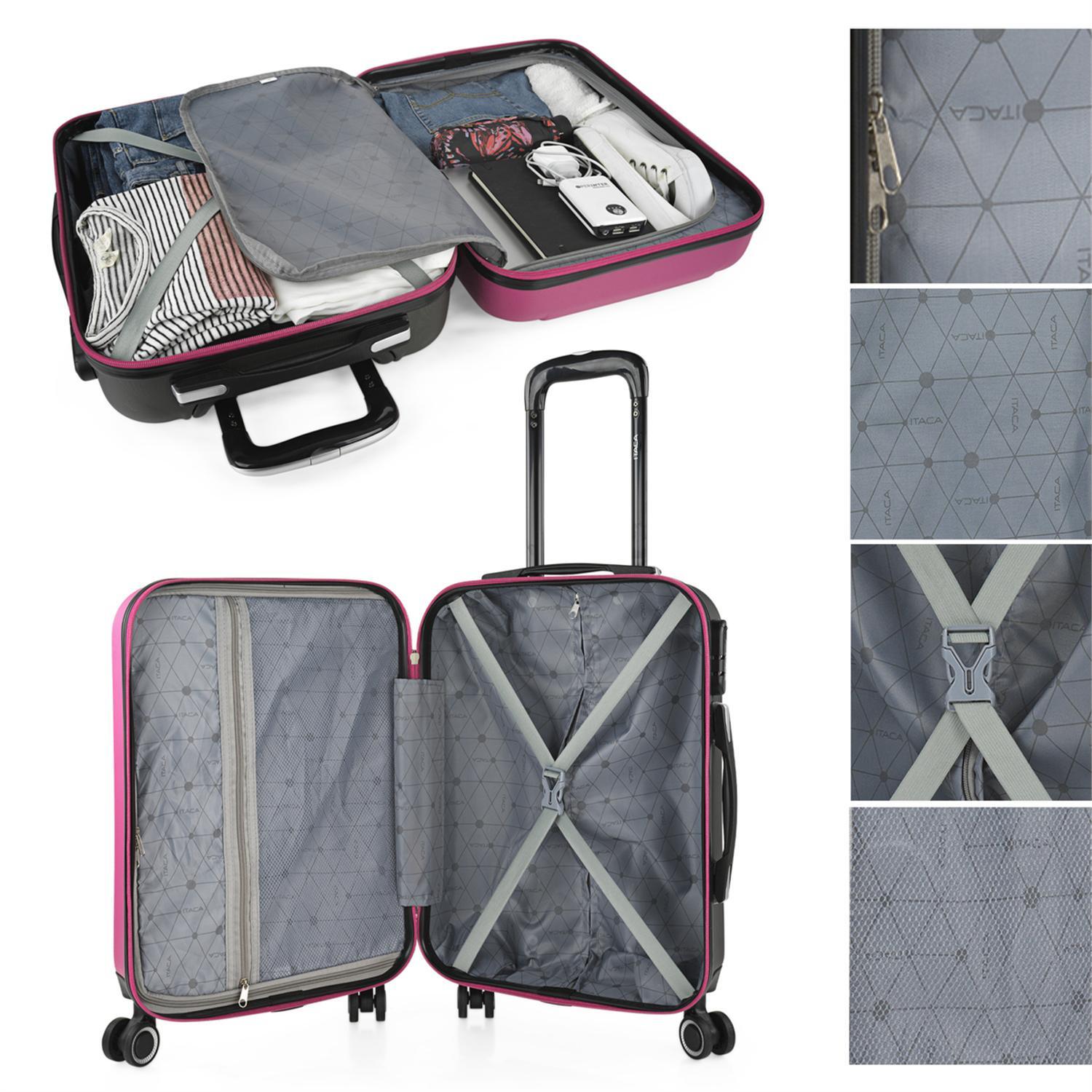 Maleta Cabina Abs Unisex 36L Itaca Tiber 55Cm 3/5