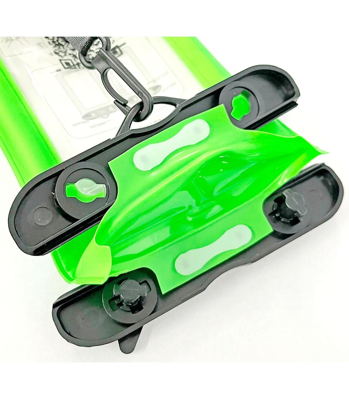 Custodia Impermeabile Smartphone Universale Subacquea Galleggiante - Verde 5/5