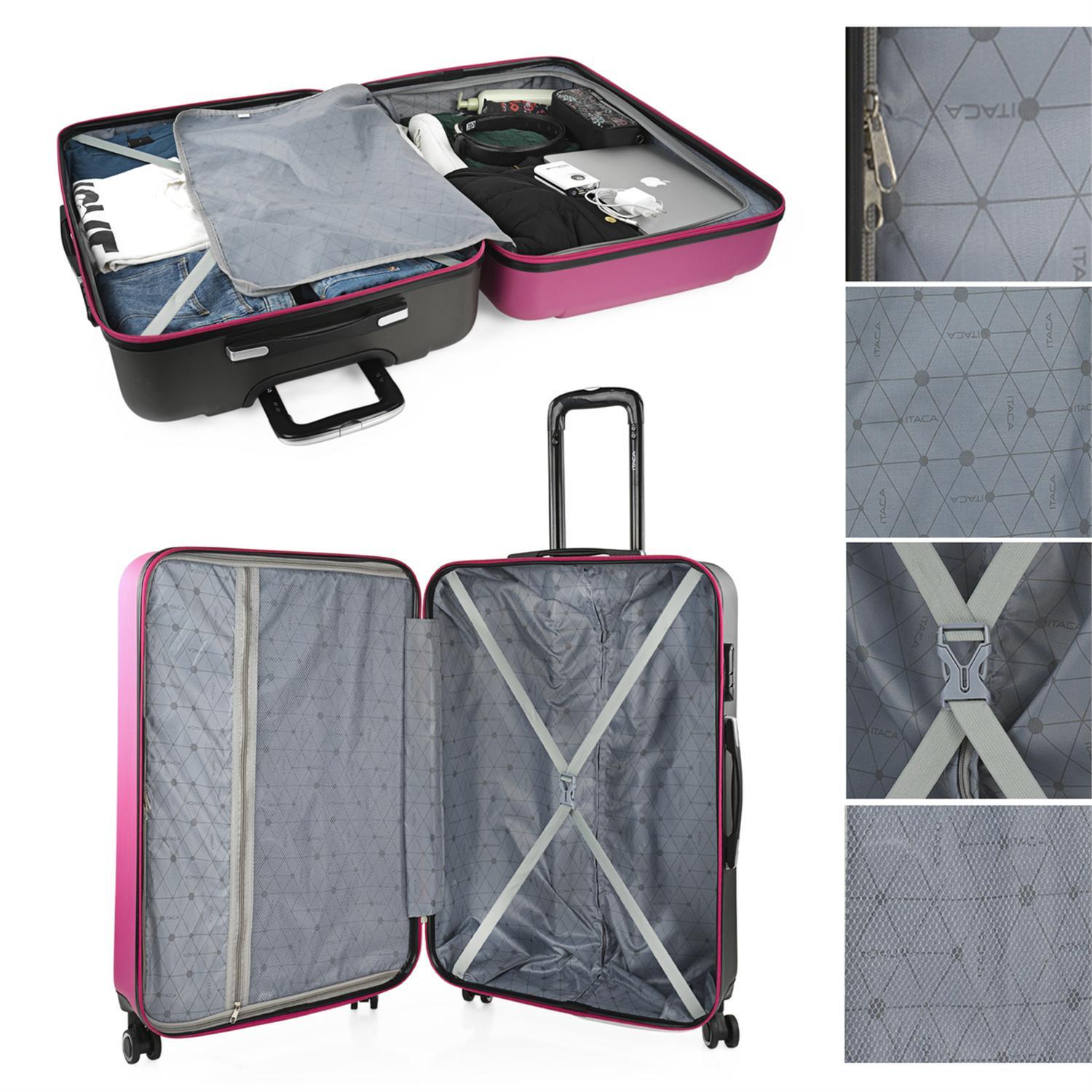Maleta Grande Abs Unisex 102L Itaca Tiber 75Cm 3/5