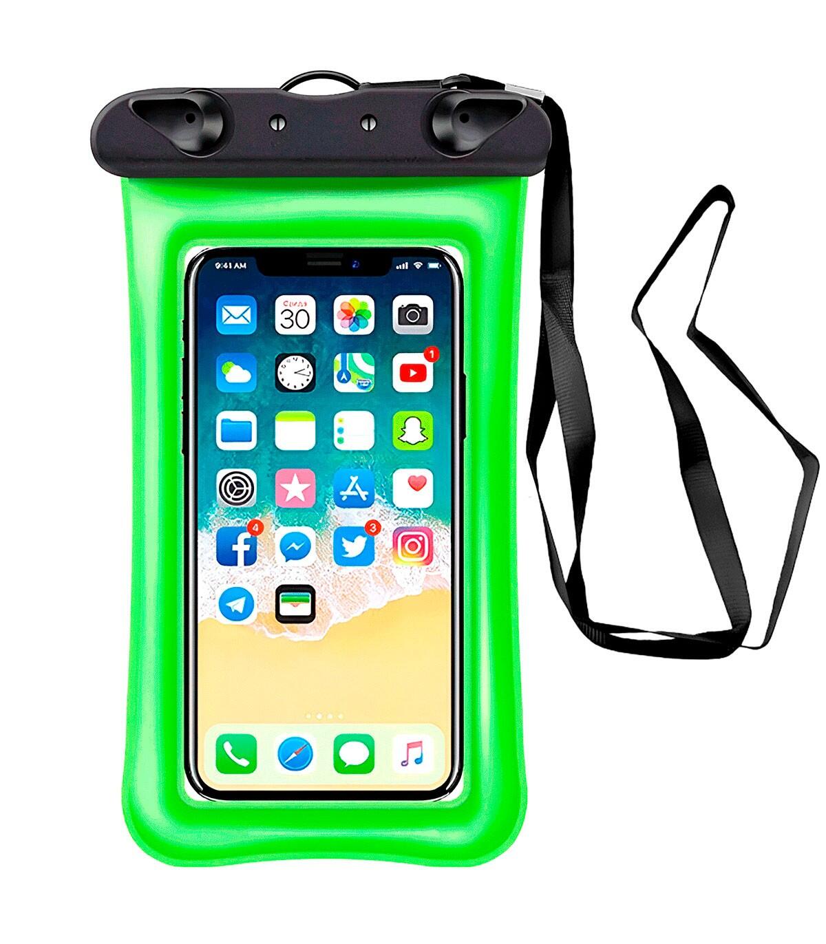 Funda para móvil acuática impermeable universal, Naranja KOL