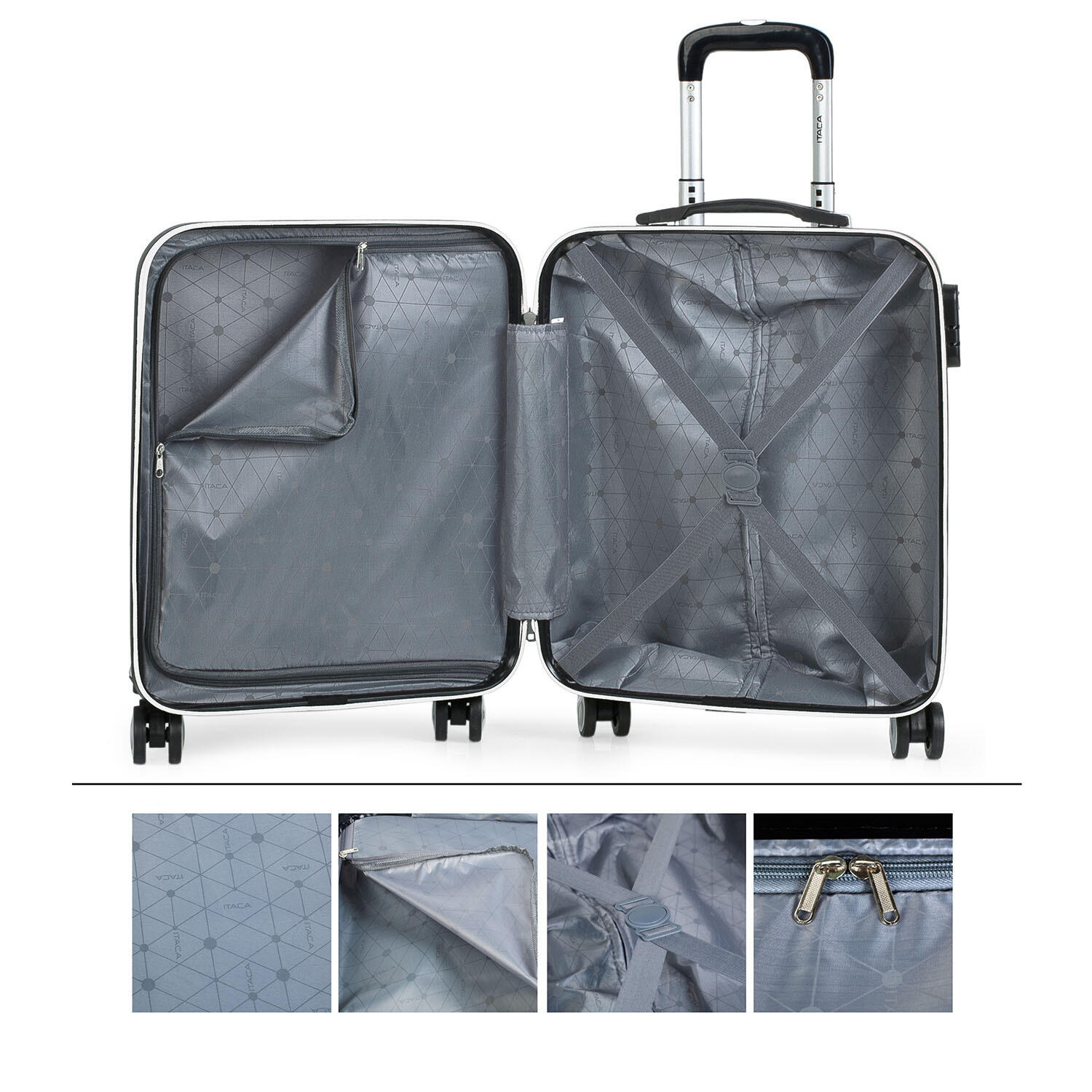 Maleta Cabina Abs 38L Itaca Elba 55Cm 2/5