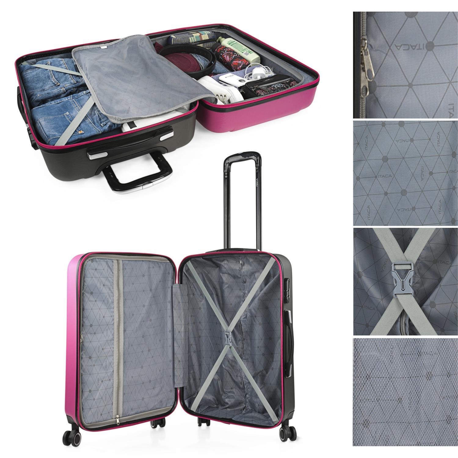 Maleta Mediana Abs Unisex 68L Itaca Tiber 65Cm 3/5