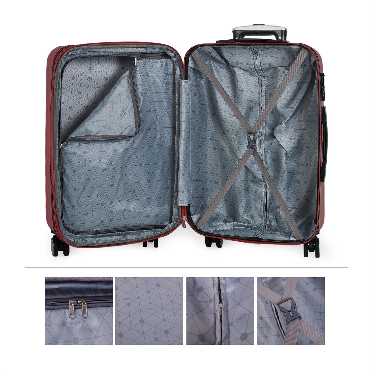 Maleta Mediana Abs Unisex 72L Itaca Simoa 65Cm 2/5
