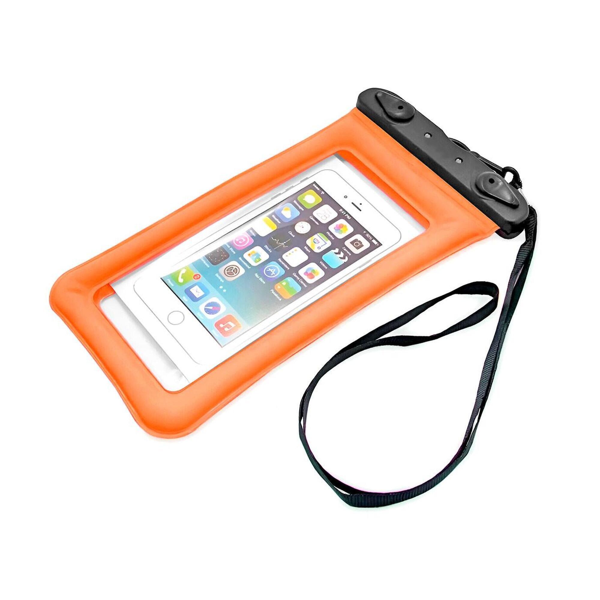 Funda para movil acuatica impermeable universal Verde