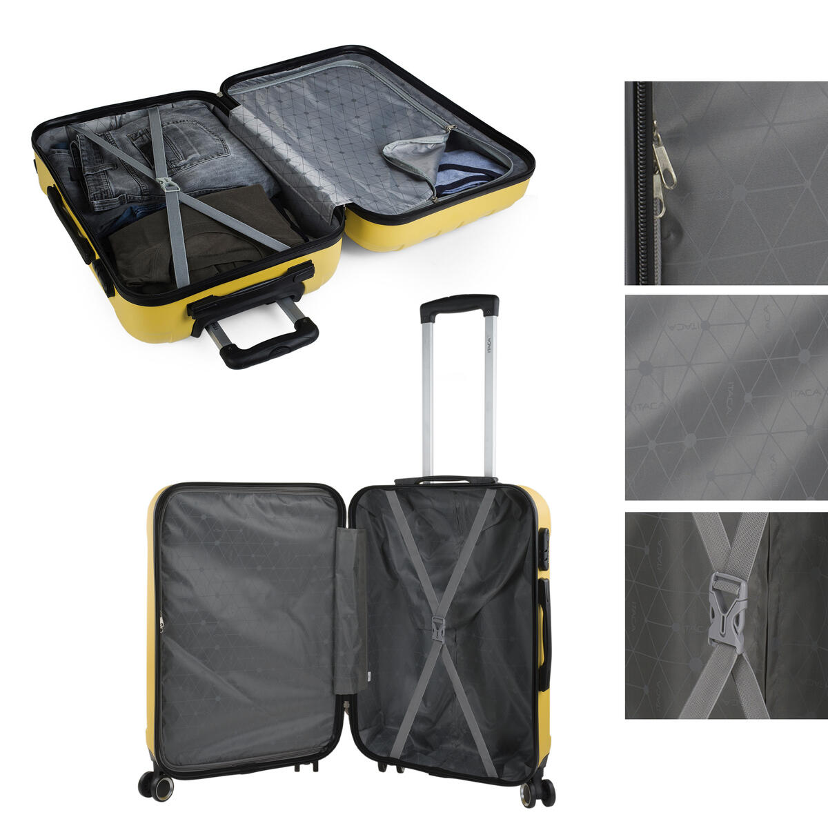 Maleta Grande Abs Unisex 91L Itaca Havel 73Cm 3/5