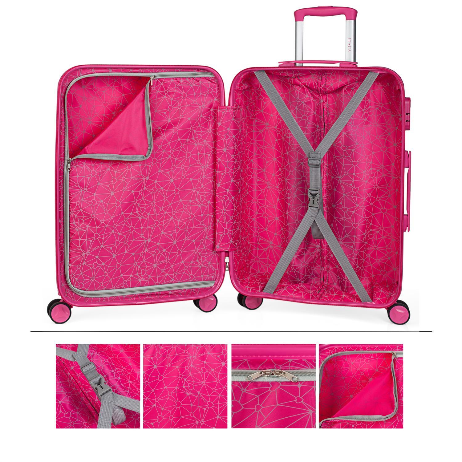 Maleta Mediana Abs Unisex 62L Itaca Stars 65Cm 2/5