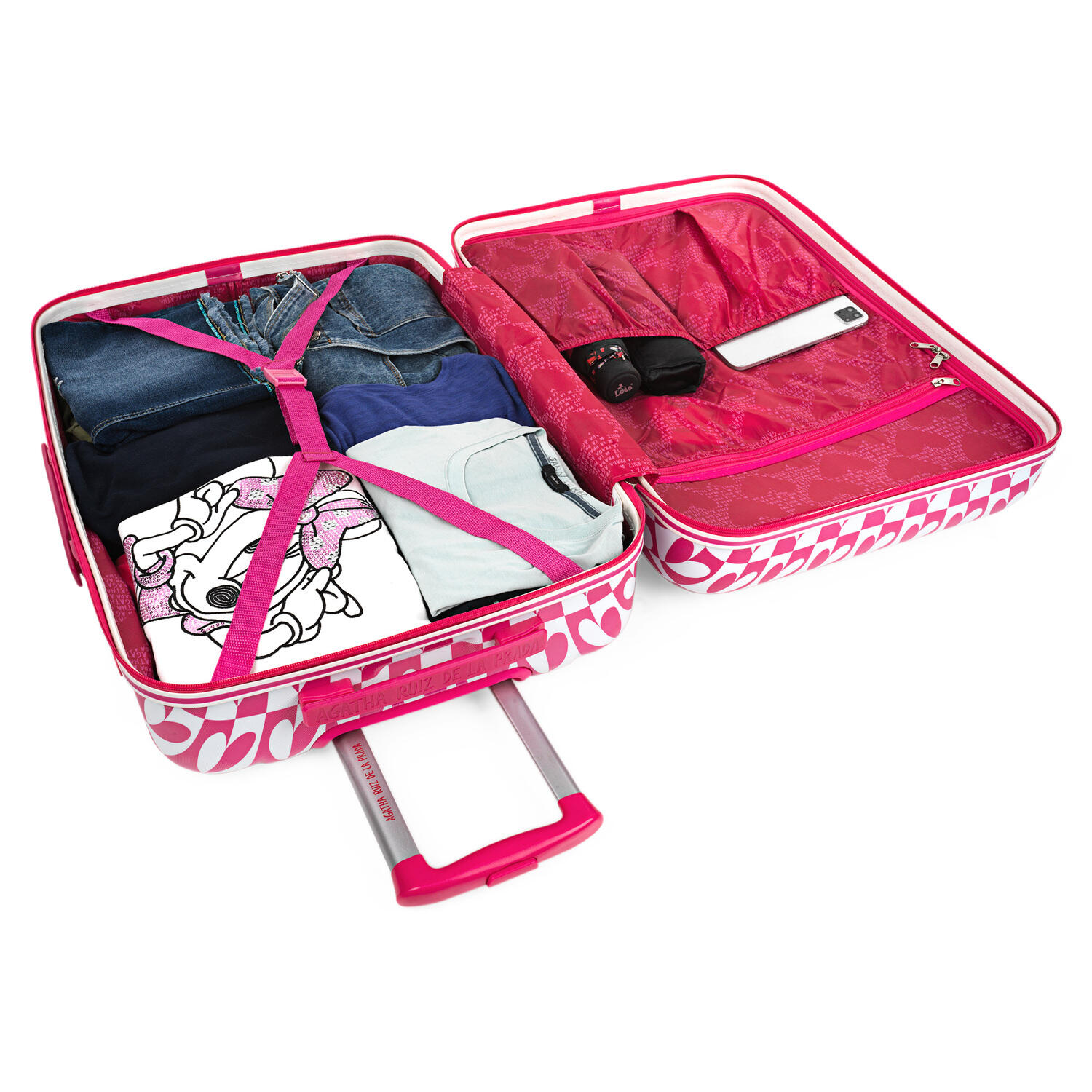 Maleta Pc Mediana 64L Agatha Ruiz De La Prada Mirror 44X67x24cm 7/7