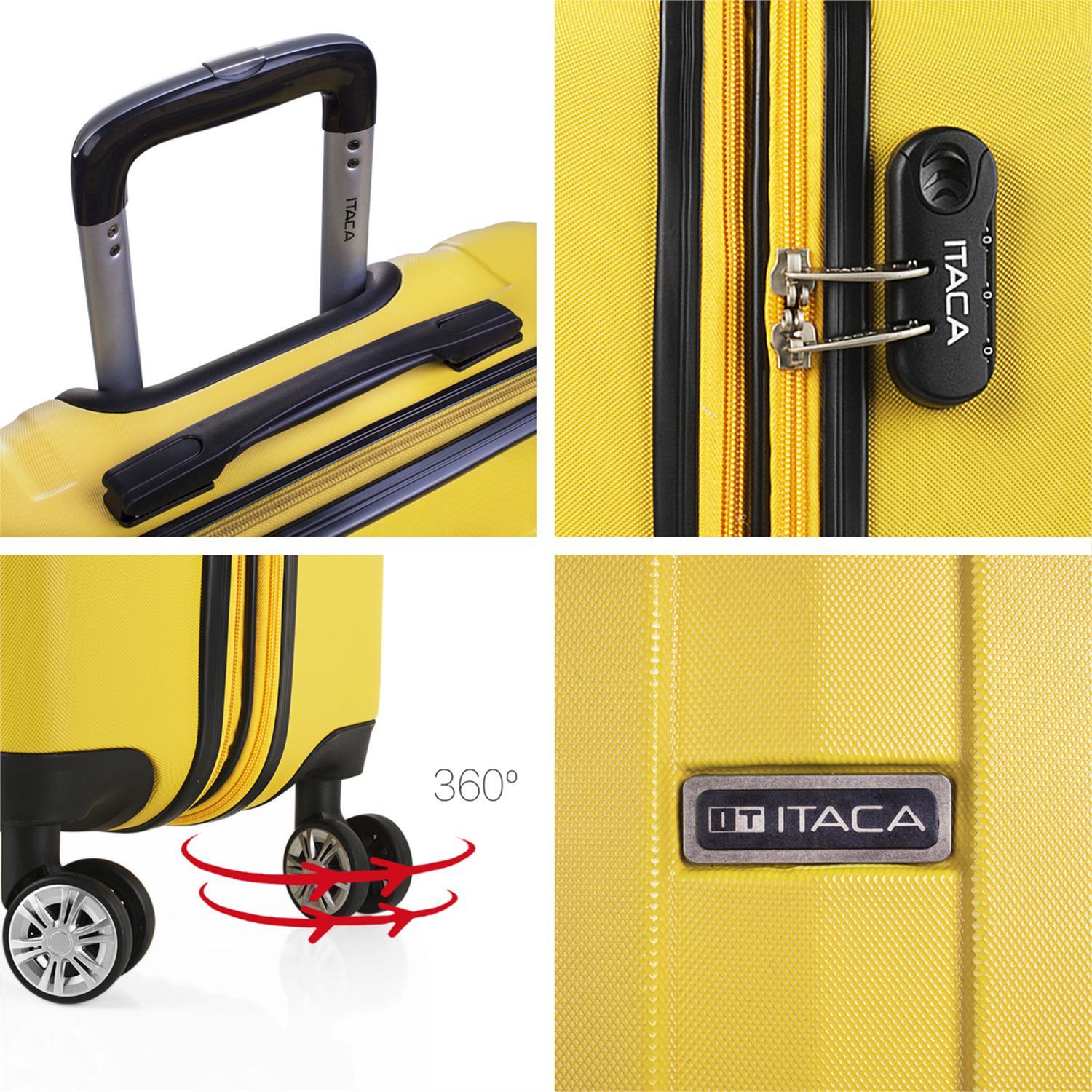 Maleta Grande Abs 104L Itaca Sevron 76Cm 4/5