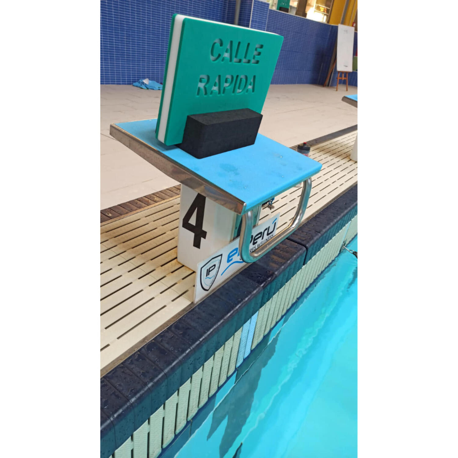Señalizador de Calle Rápida para Natación Verde 2/3