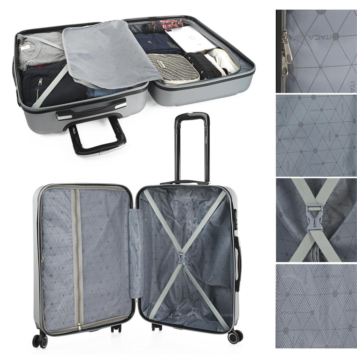 Maleta Mediana Abs Unisex 68L Itaca Tiber 65Cm 3/5
