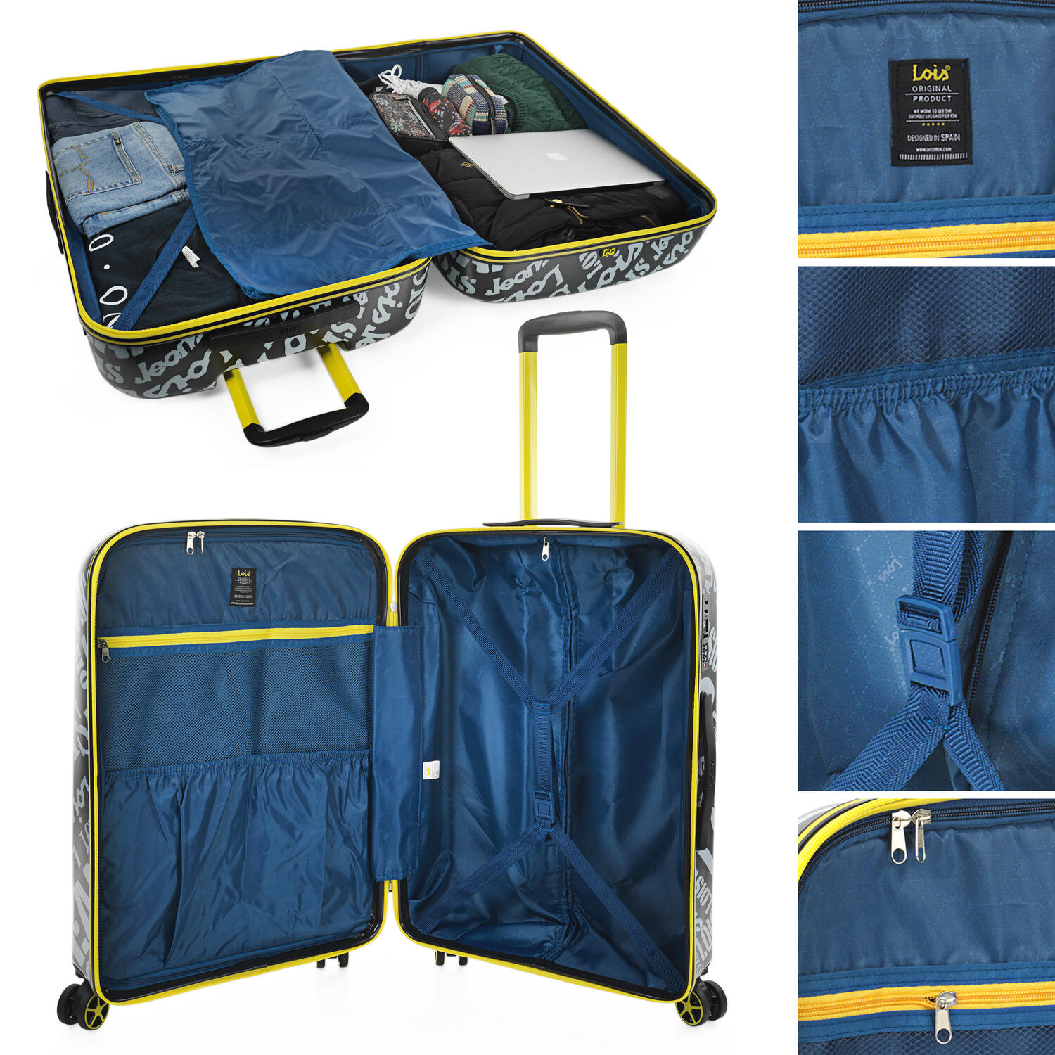 Maleta Pc Grande 88L Lois Kenner 49X77,5X27cm 4/7