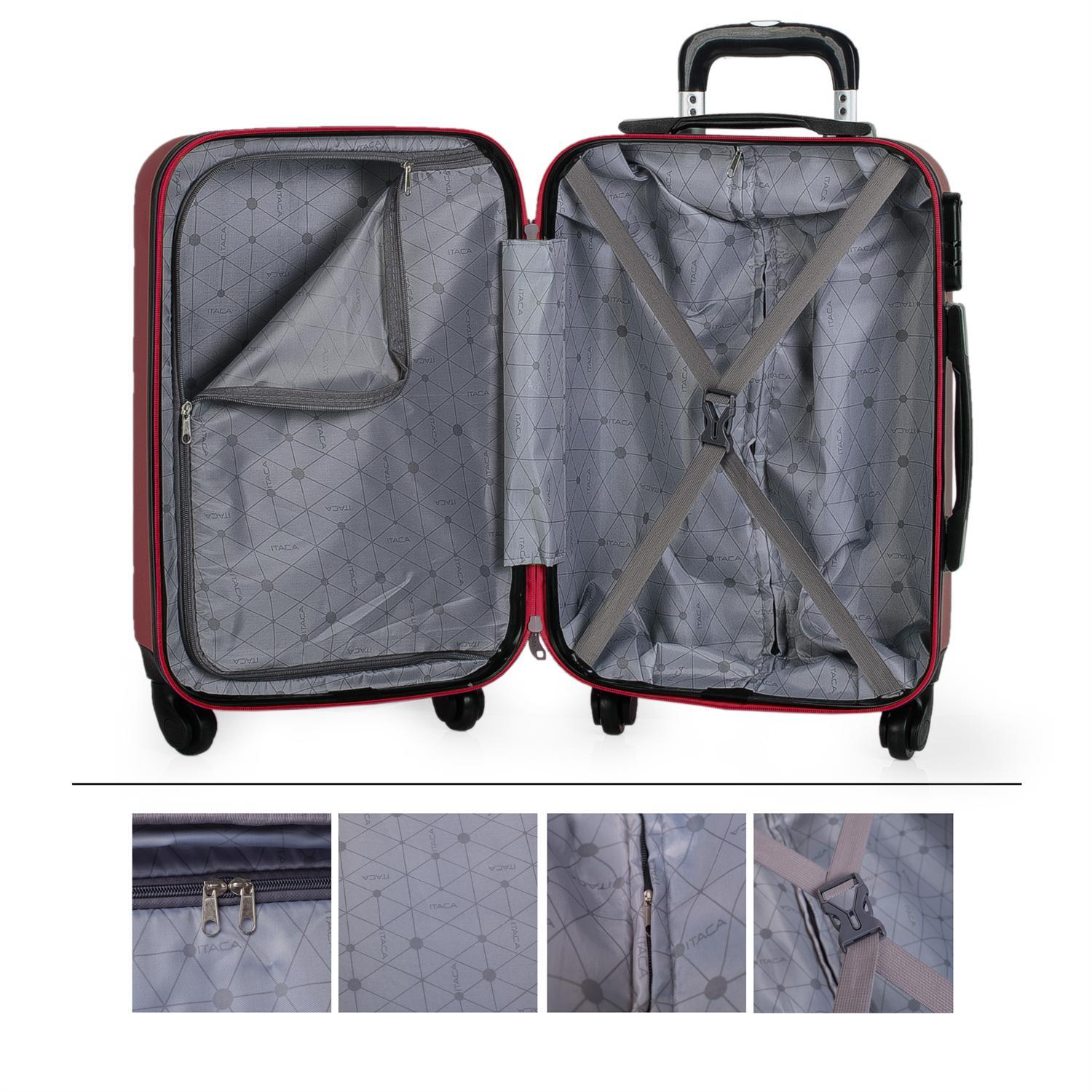 Maleta Pequeña Abs Unisex 36L Itaca Simoa 55Cm 2/5
