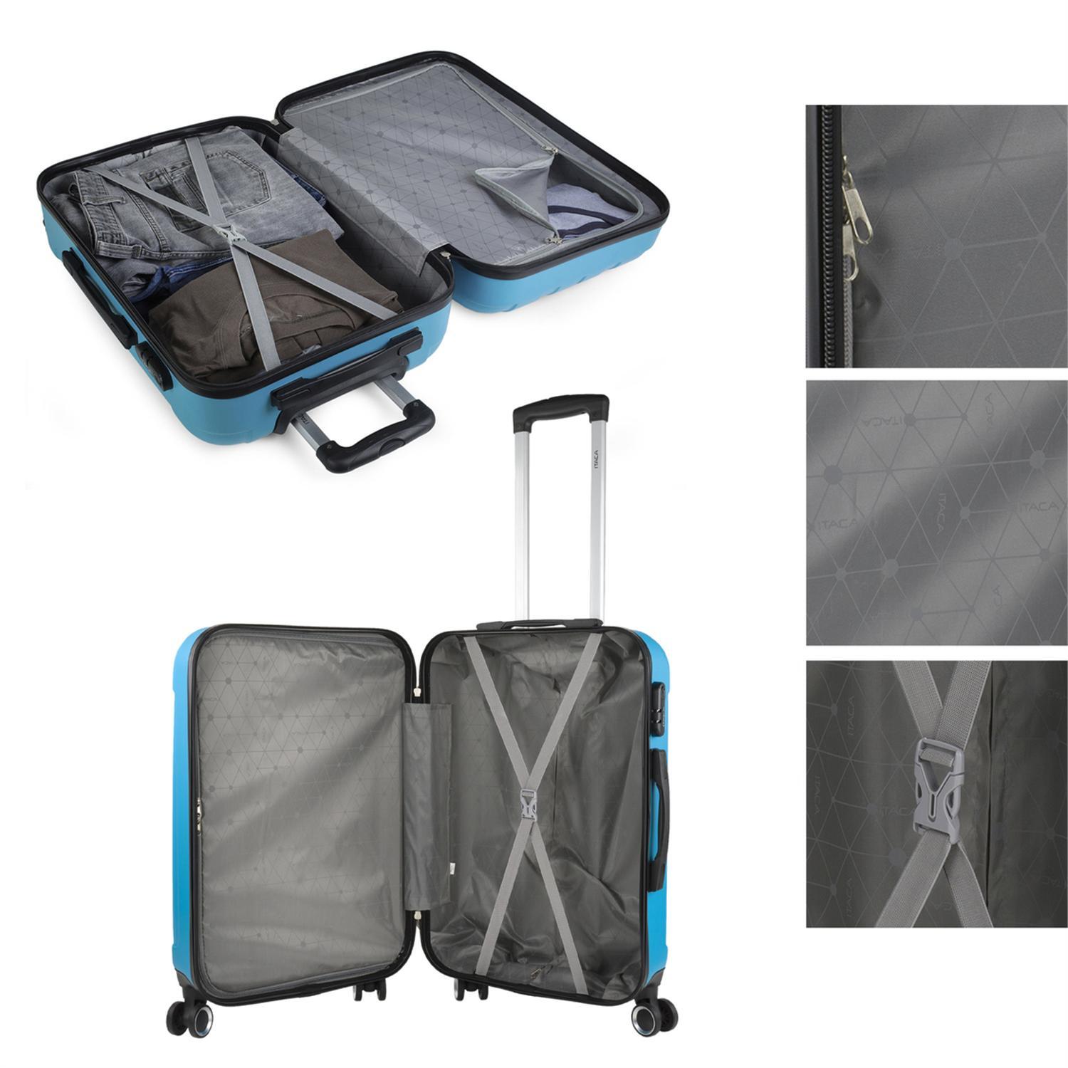 Maleta Mediana Abs Unisex 58L Itaca Havel 63Cm 3/5