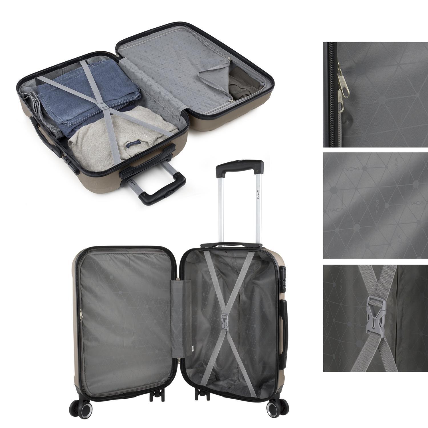 Maleta Cabina Abs Unisex 36L Itaca Havel 55Cm 3/5