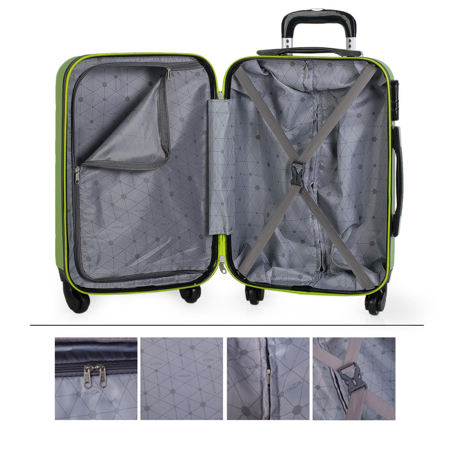 Maleta Pequeña Abs Unisex 36L Itaca Simoa 55Cm 2/5