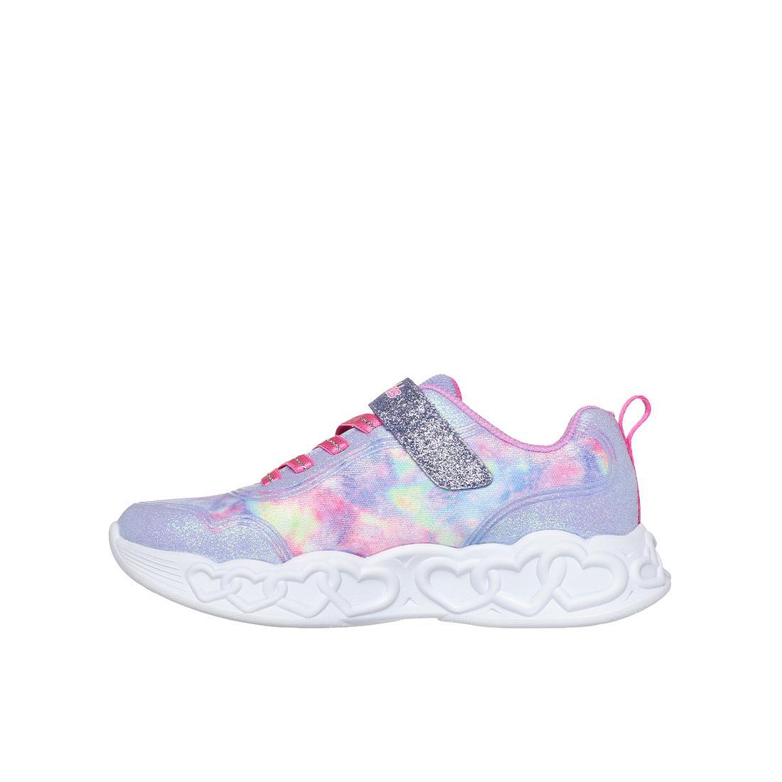Tênis Skechers Kids Infinite Heart Lights Lavender 3/5